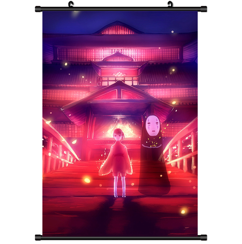 Anime Spirit Away wall Poster Scroll 3304
