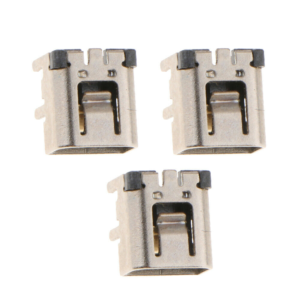 3Pcs Power Port Charging Socket Connector Repair For   DSi/DSi XL/2DS