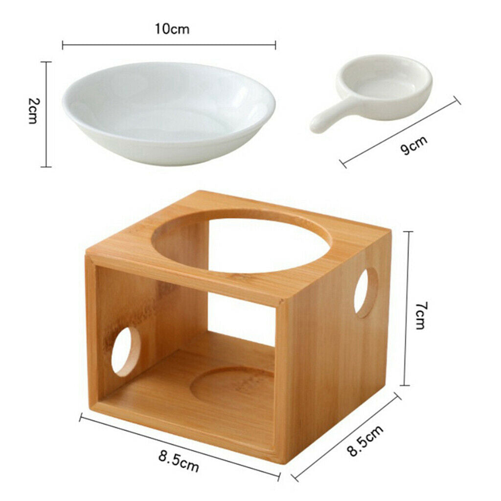 Essential Oil Burner Wax Melt Burner Aroma Oil Warmer Spa Yoga Home Decor