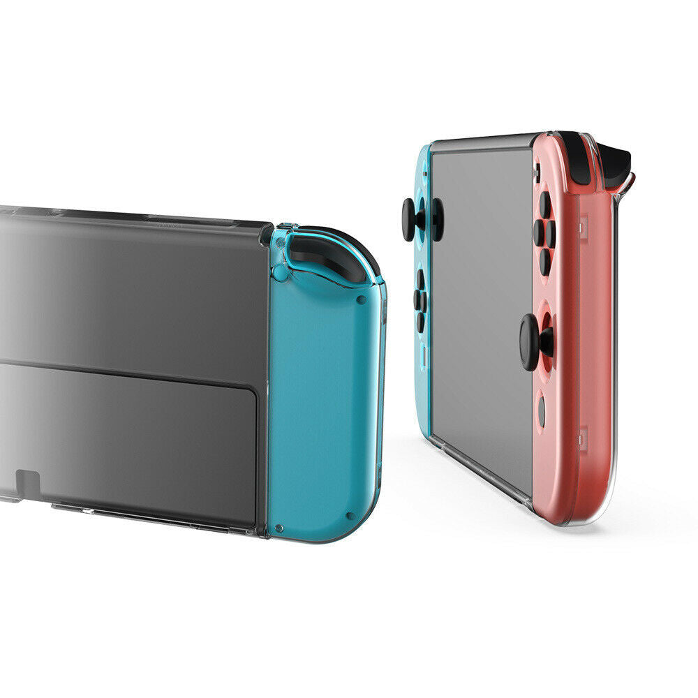 Transparent Protective Shell Anti-Shock Case Cover for Switch-OLED Host Gifts