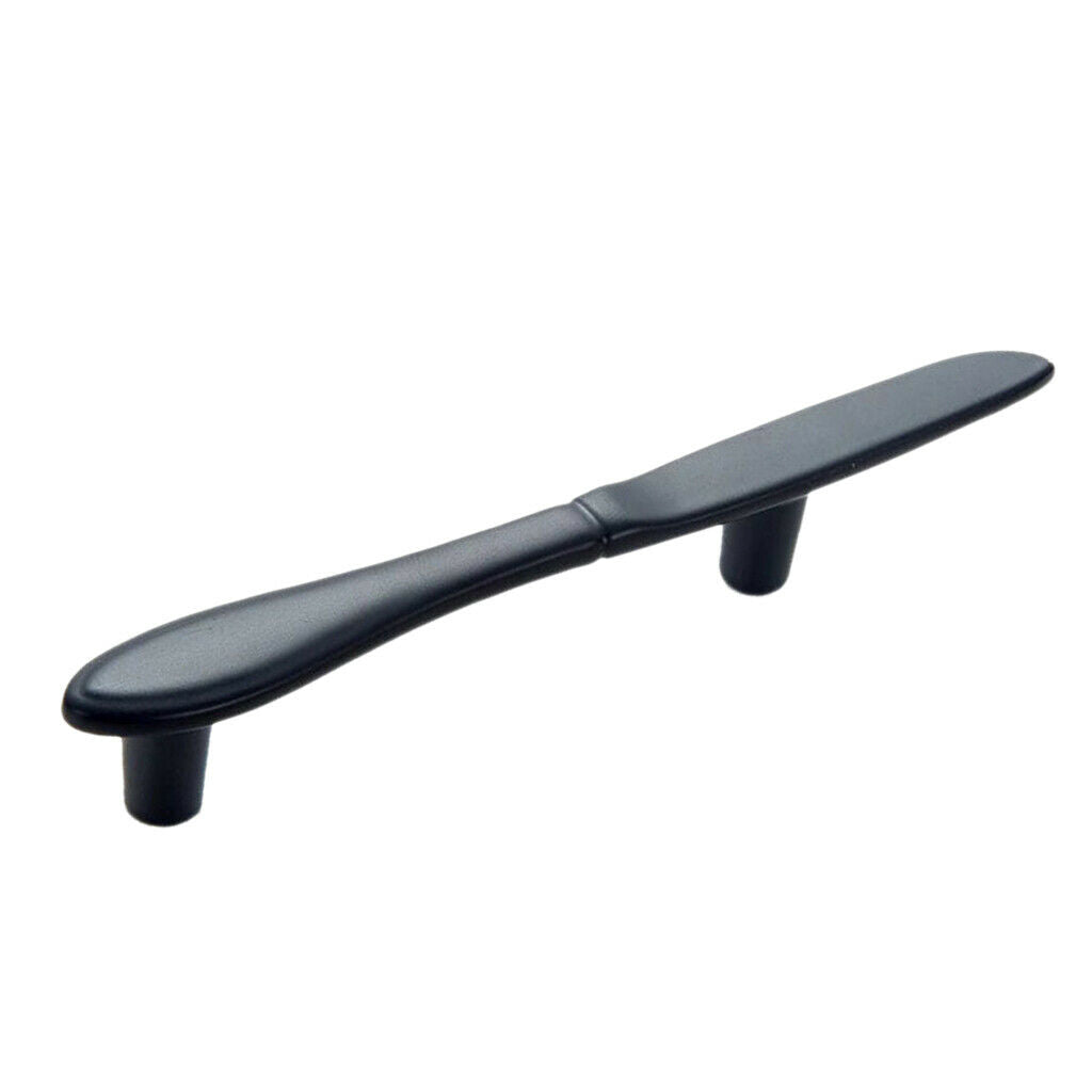 3 Pieces Pull Handle Kitchen Cabinet Cupboard Drawer Door Knob Black