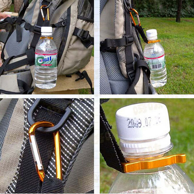 Bag Carabiner Belt Clip Water Bottle Holder Hiking Camping Snap Hook Key C.l8