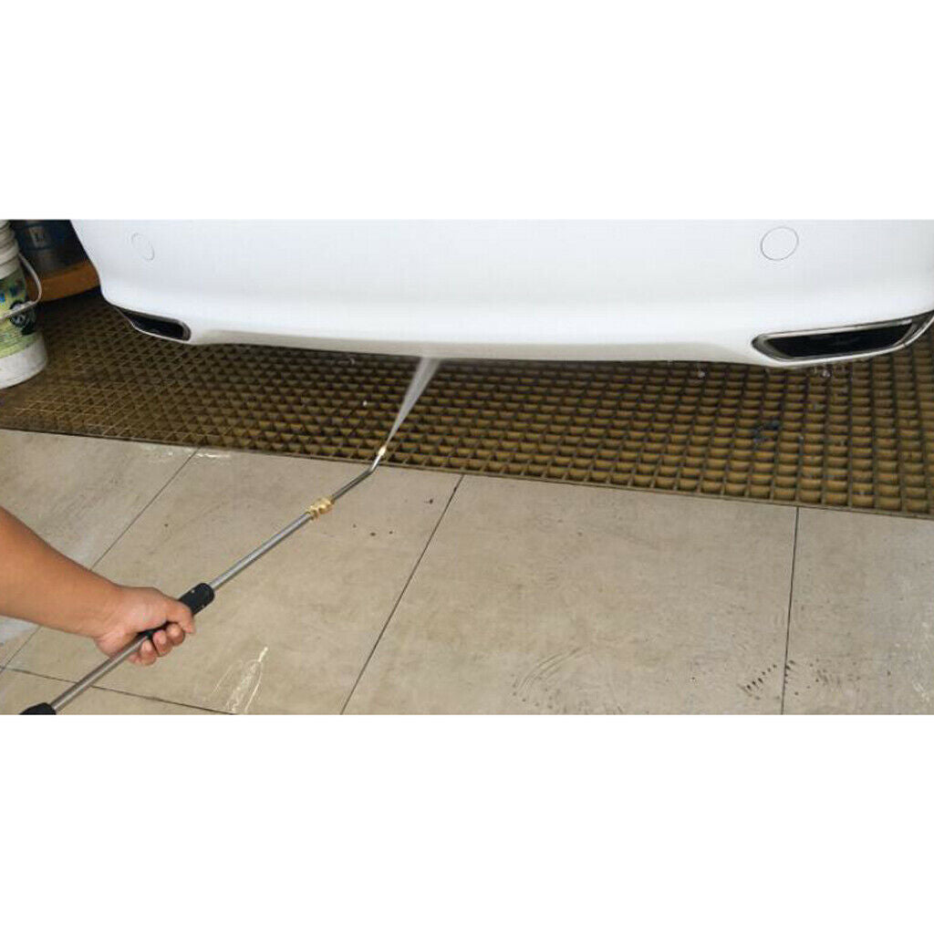 3pcs 90°/30°/U Shape High Pressure Washer Angled Lance Extension Spray Wand