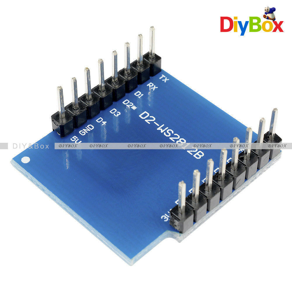 WS2812B RGB WeMos D1 WIFI Dev ESP8266 Development Kit Board NodeMCU for Arduino