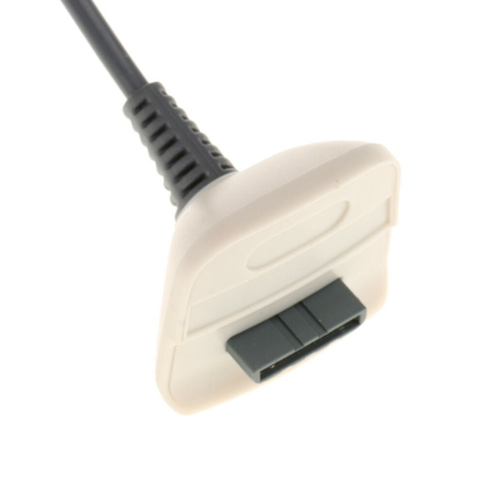 1.8m Charging Cable Cord USB Charger for Microsoft   360 Controller White