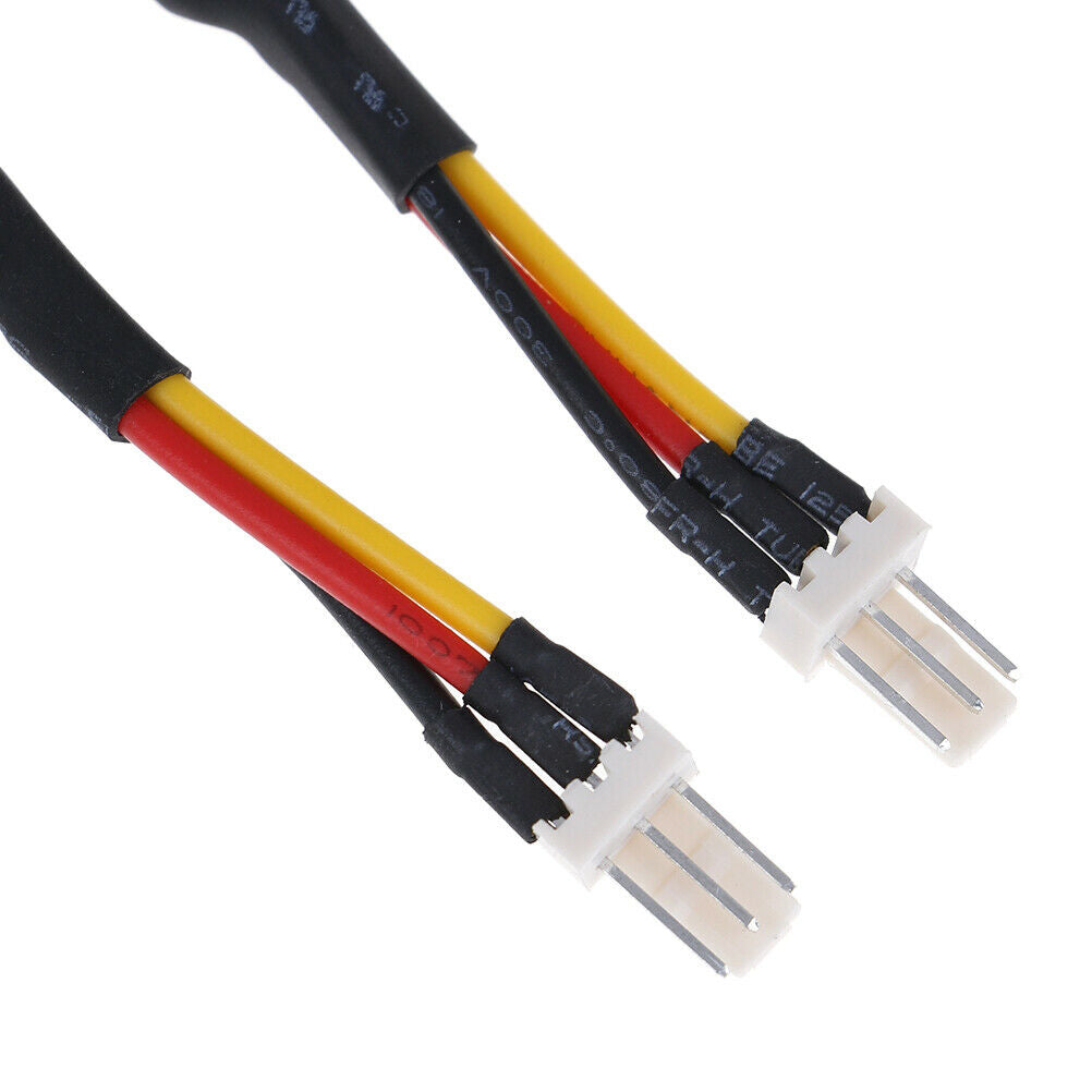 5Pcs 3Pins noise reduction cable lead for PC cooling fan ZYDD