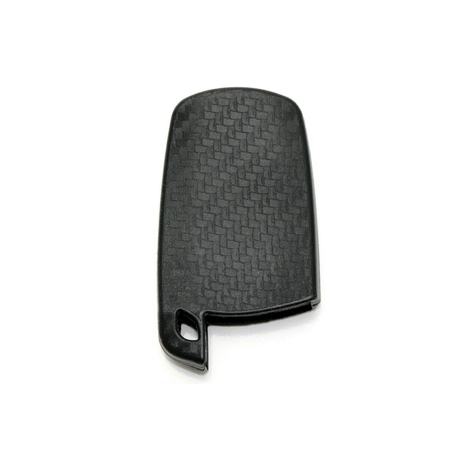 Carbon Fiber Pattern Soft Silicone Key Fob Cover For BMW First Gen Keyless Fob
