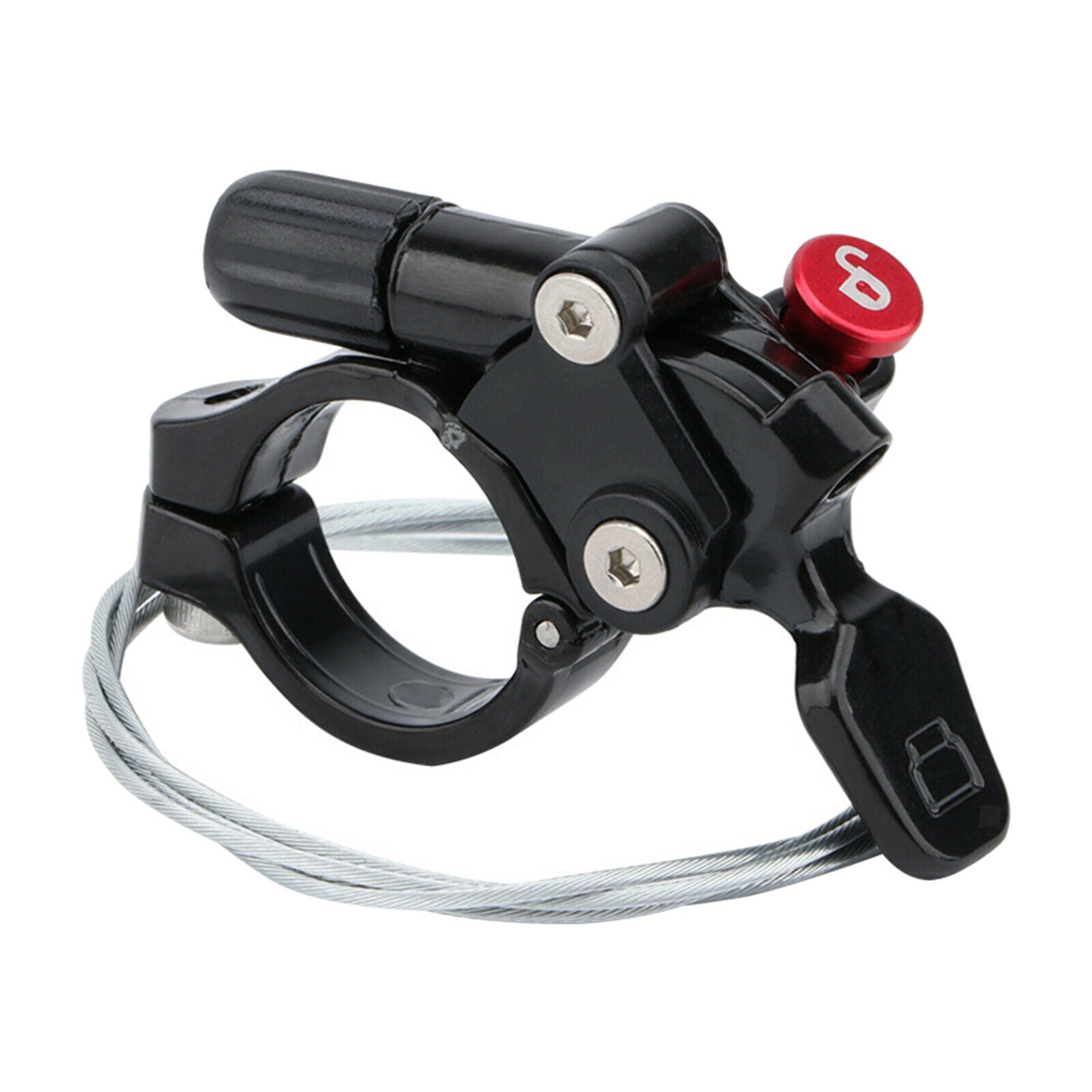 Parts Fork Remote Lockout Lever Mountain Road Bike Lock & 700mm Wire