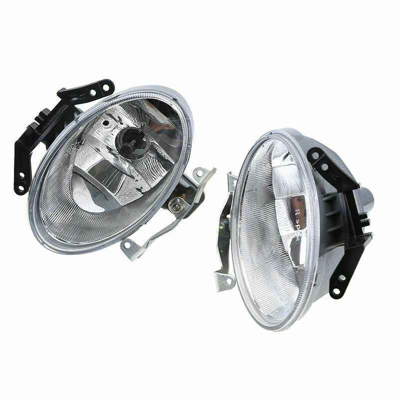 Pair For Hyundai Santa Fe 2007-2009 2008 Clear Lens Fog Lights Lamps Assembly