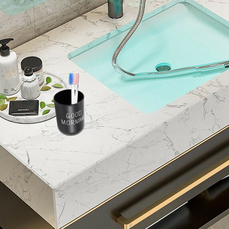 1X(Home Bathroom Toothbrush Toothpaste Holder Round Washing Tooth Cup Pp Drink6)