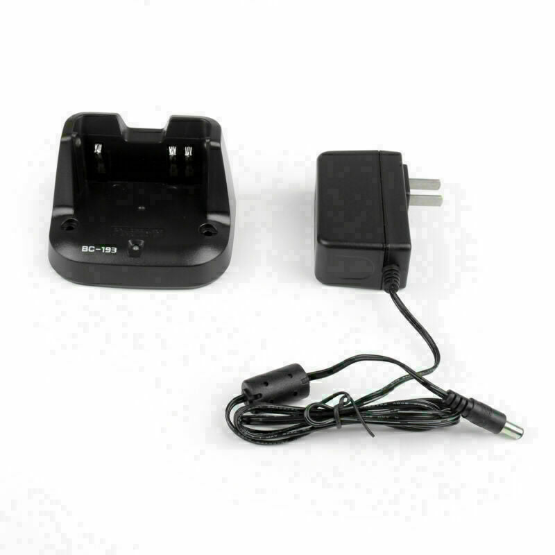 1x Desktop Battery Rapid Charger For ICOM BC-193 IC-V80 Radio Walkie Plug CA CN