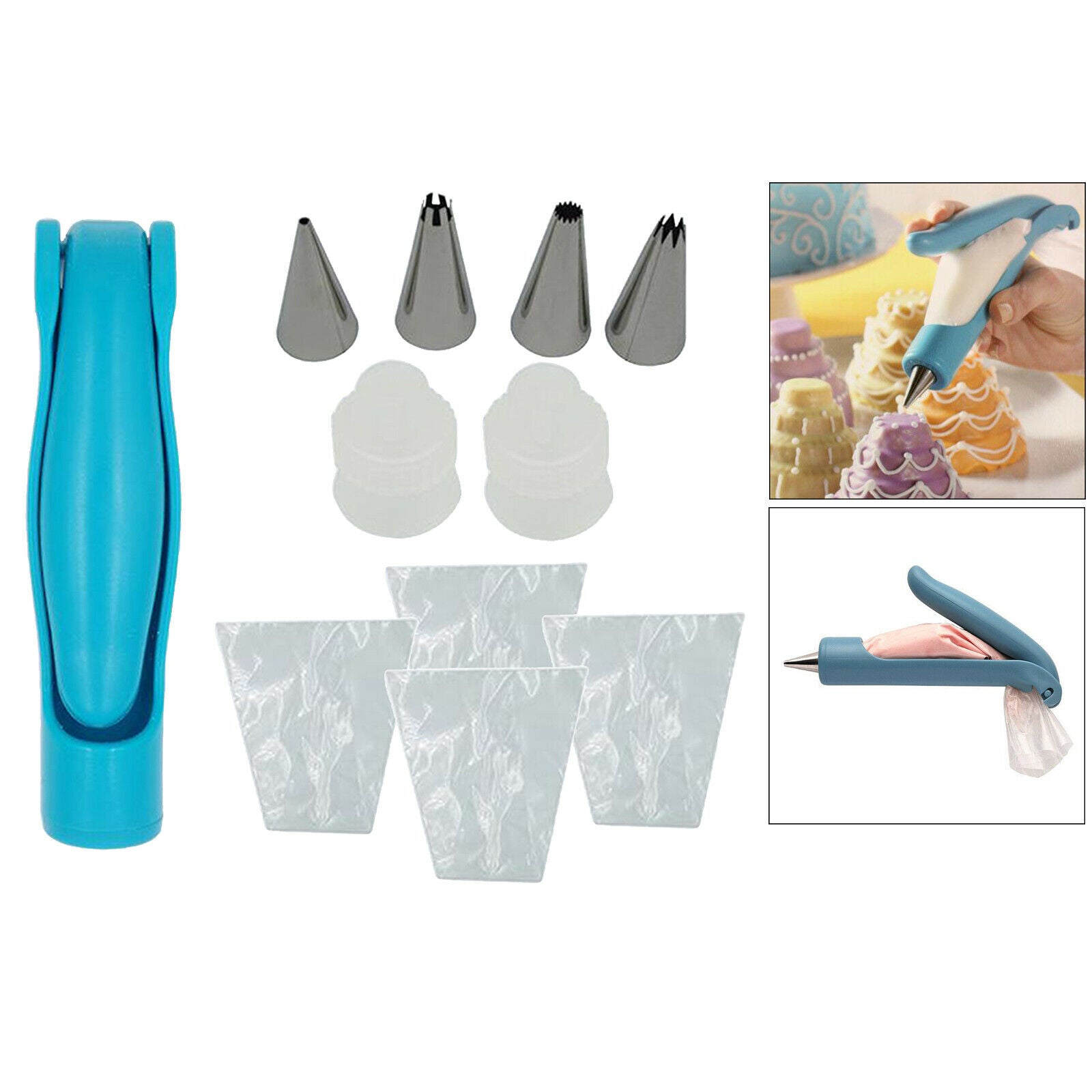 Cake Decorating Pen Tool Kit Pastry Bag DIY Cake Deco Tools Kit Pastry Icing Pen
