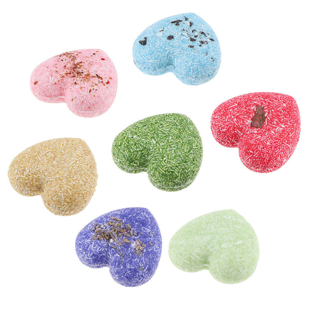 6pcs 55g Handmade Hair Shampoo Soap Bar Natural Dry Shampoo Soap Hair Care