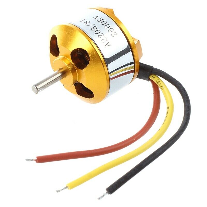2600KV Rotating Speed Brushless Outrunner Motor for RC Aircraft W7Q9Q9