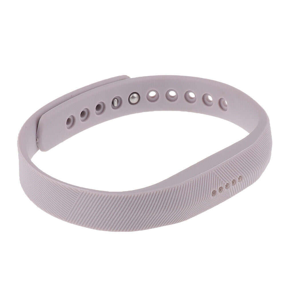 Silicone Wrist Strap Bracelet Band For  Flex 2 Activity Tracker Gray
