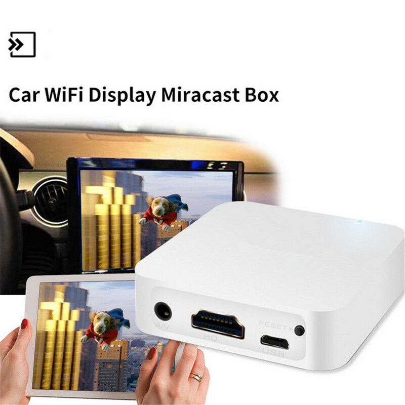 Car Mirror link Box WiFi Display Android iOS Navigation Smart Screen 1080P HD