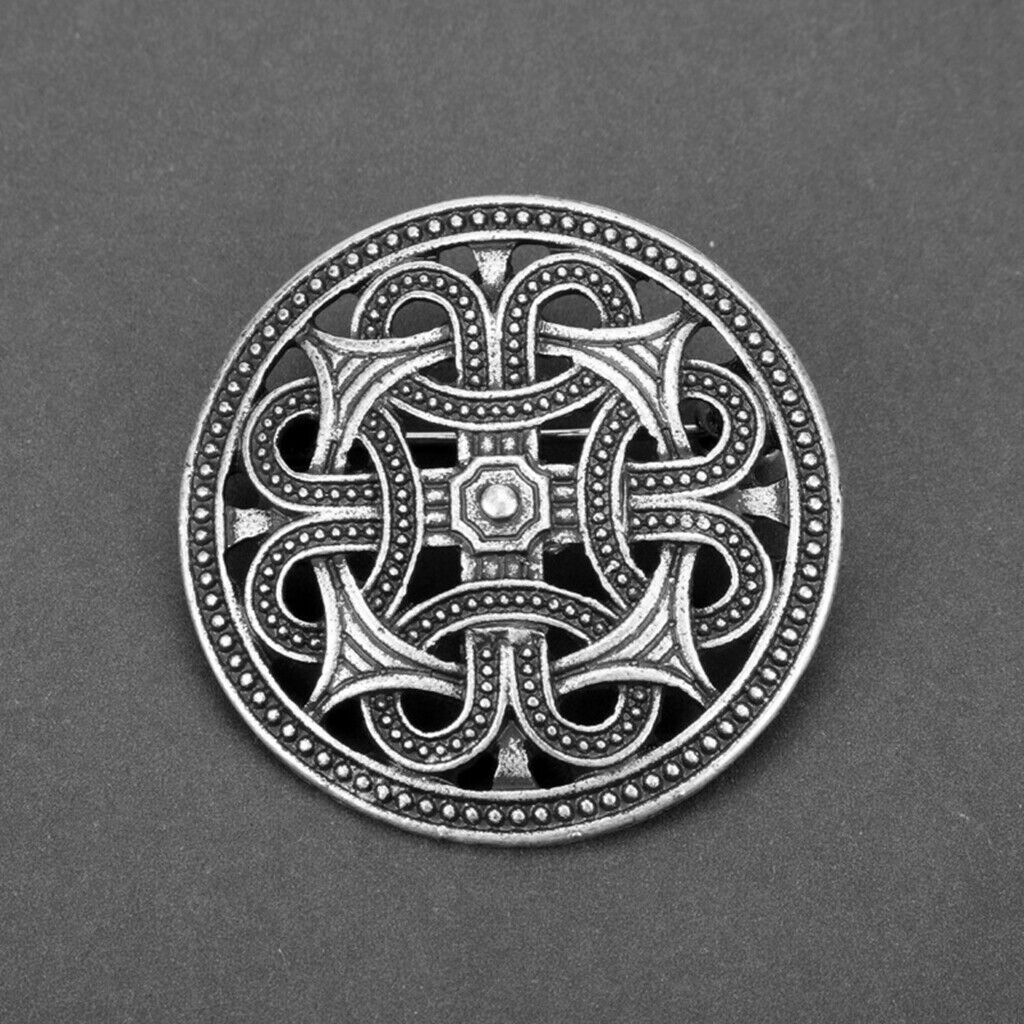 2pcs Ancient Viking Norse Brooch Celtic Coat Sweater Jewelry Pin Brooch