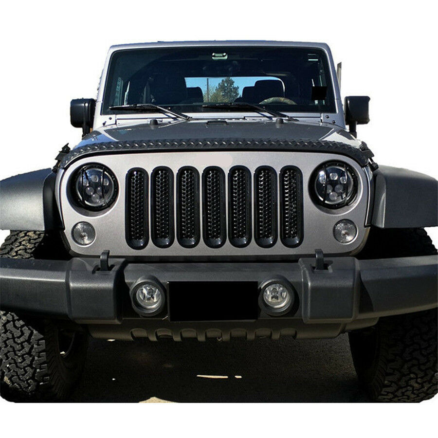 1x 7" 60W Led Headlight Hi/Low Beam Headlamp Light For Jeep Wrangler TJ/LJ/CJ/JK