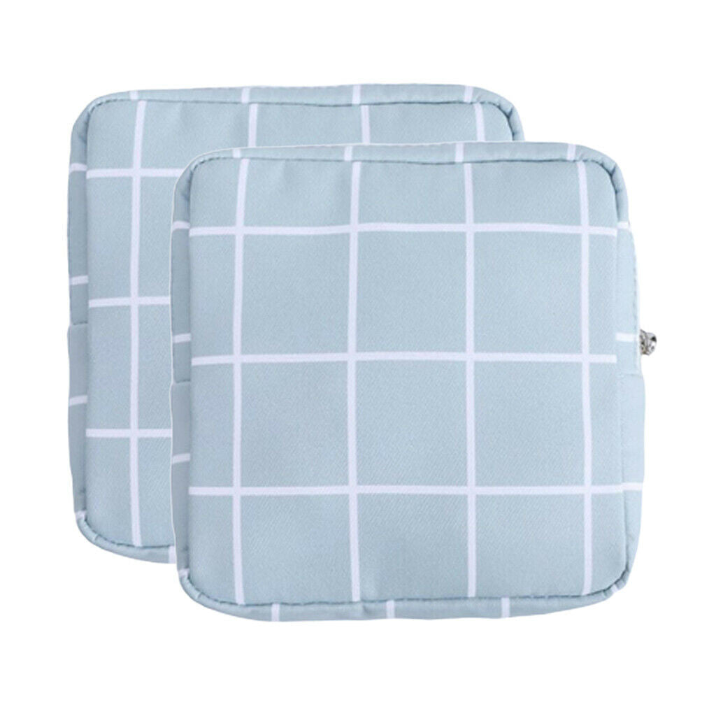 2x Sanitary Bag Pad Pouch Towel Makeup Credit Card Storage for Women Girls