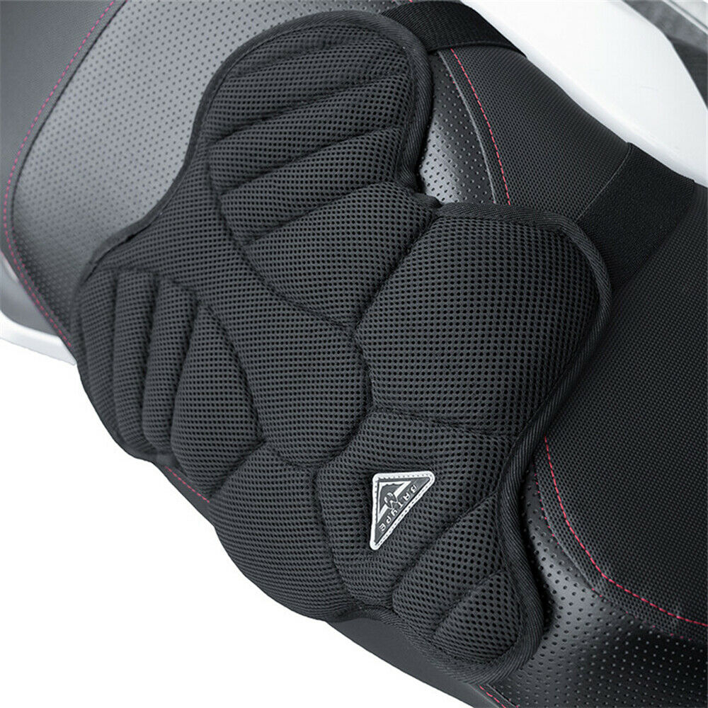 Motorcycle Seat Cover Cushion Heat Insulation Air Pad w/ Fixed Straps Universal
