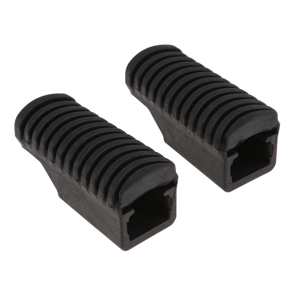 Motorcycle Rear Foot Pegs Footpegs Footrest Rubber Pad Cover for BMW F800GS