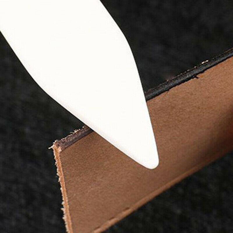 1pc Handmade Leather Craft Trimming Tool Bone Leather craft Edge Trimmers.l8