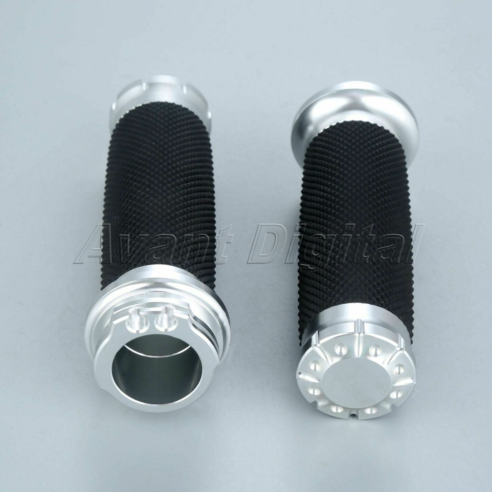 1 Pair 1" 25mm Motorcycle Handlebar Hand Grips for Suzuki Marauder Intruder 800