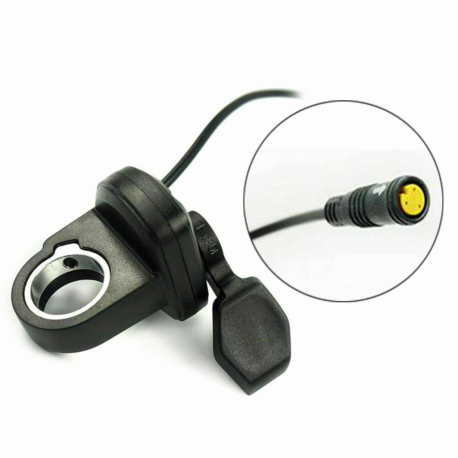 E-Bike Thumb Throttle Scooter Lever Left Hand Accelerator for Bafang Motor Black