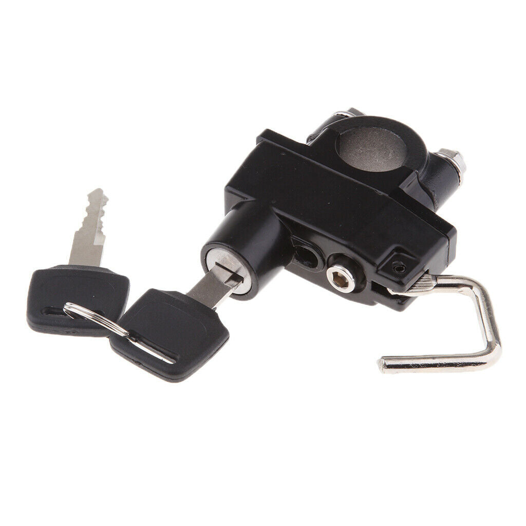 Universal   Motorcycle   Sports   Bicycle   Helmet   Lock   7 / 8 "   Bar   For
