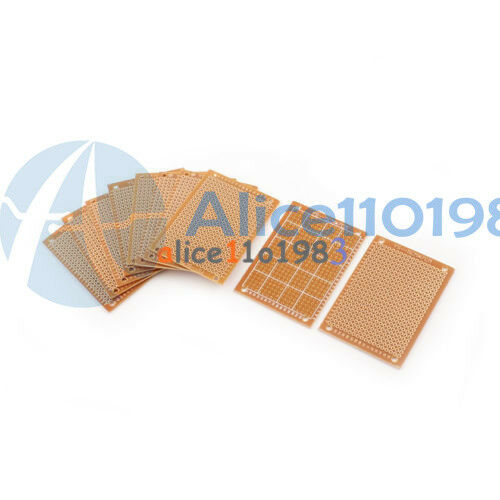 50Pcs 5 x 7 cm DIY Prototype Paper PCB fr4 Universal Board prototyping pcb kit
