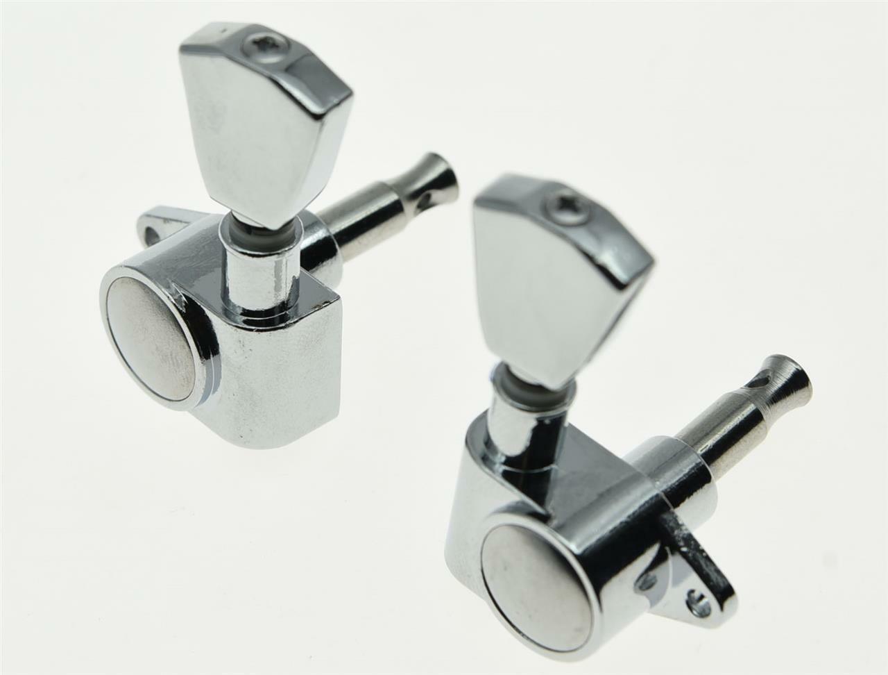 Chrome Tulip Button Guitar Tuners Tuning Keys for Acoustic or LP Les Paul Guitar