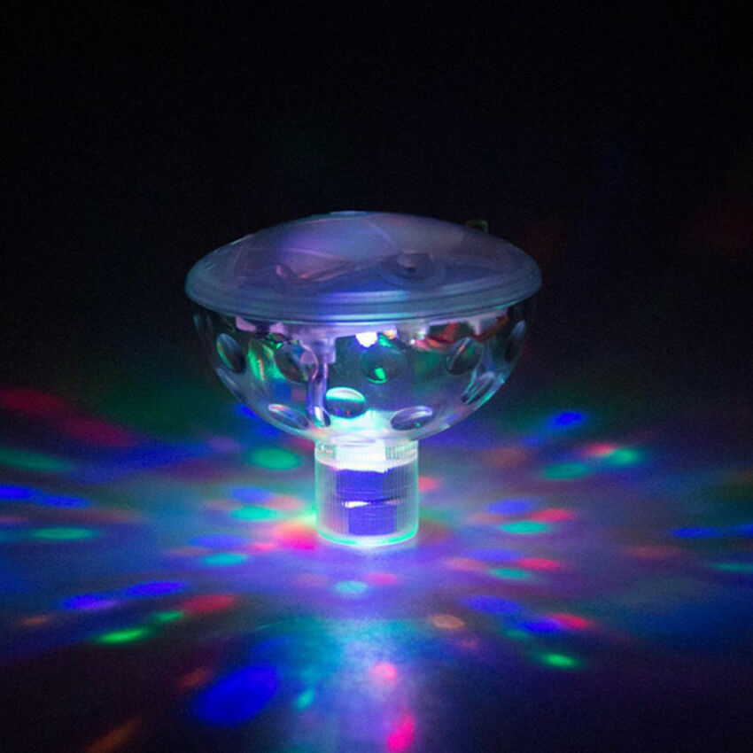Floating Underwater LED Disco Light Glow Show Swimming Pool Bath SPA Lights