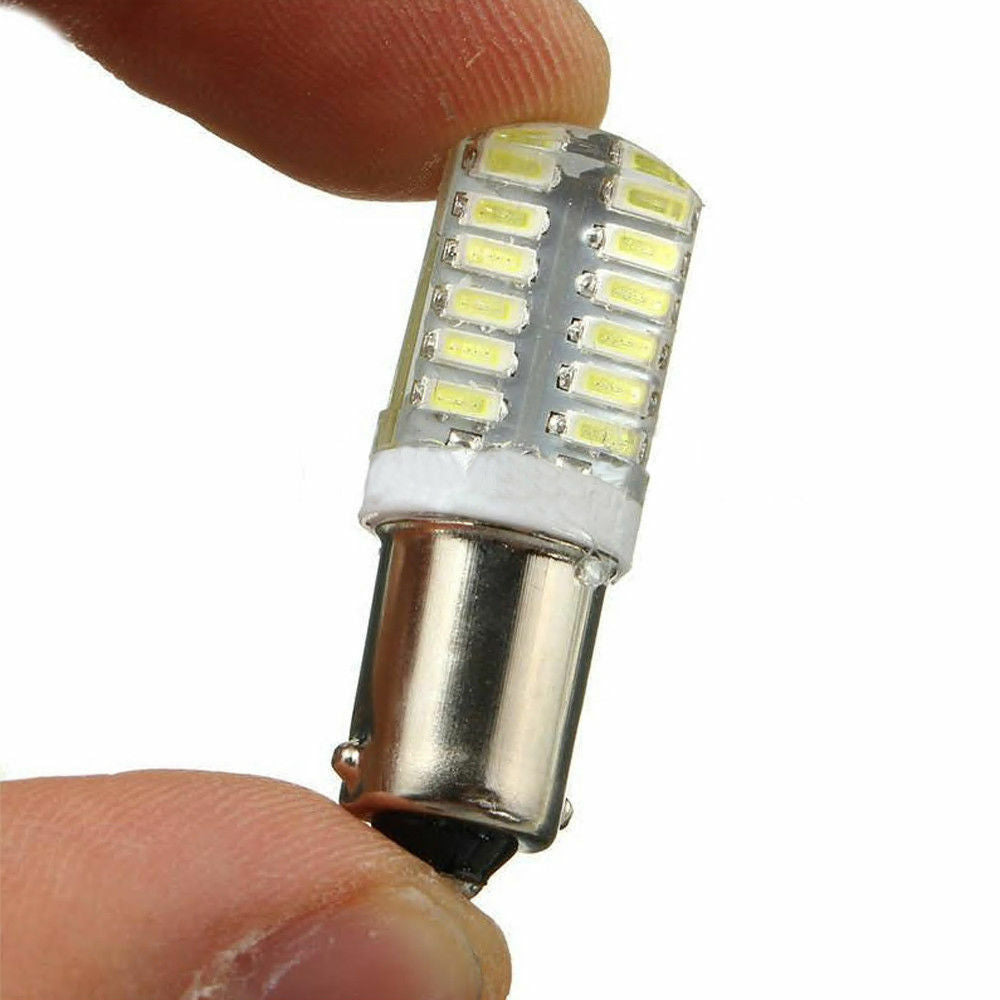 2x 5W BA9S T11 T4W 3014 LED 24SMD Car Side Light Bulb Interior Lamp Bright White