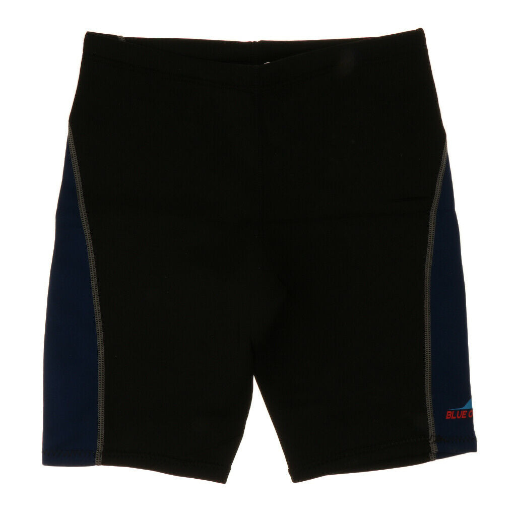 1.8mm Neoprene Wetsuit Shorts Pants Snorkeling Diving Surfing S Dark Blue