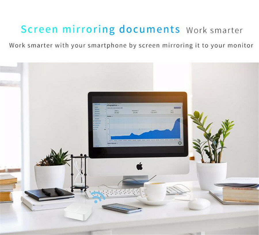 Car WIFI Miracast Airplay DLNA Mirror Link Box For iOS Android Phone DLNA Screen