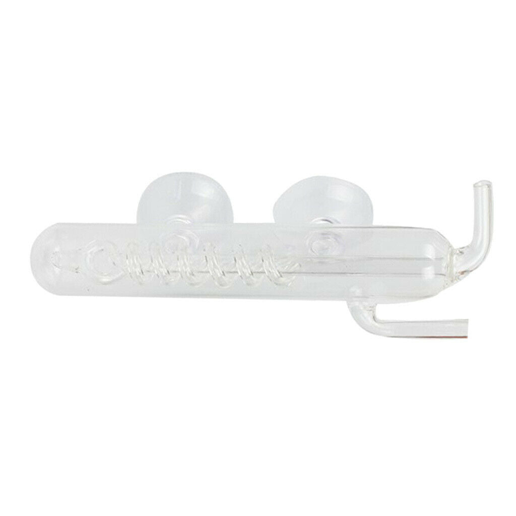 Aquarium Fish Tank CO2 Monitor with Spiral Bubble Counter 1.6inch Dia.