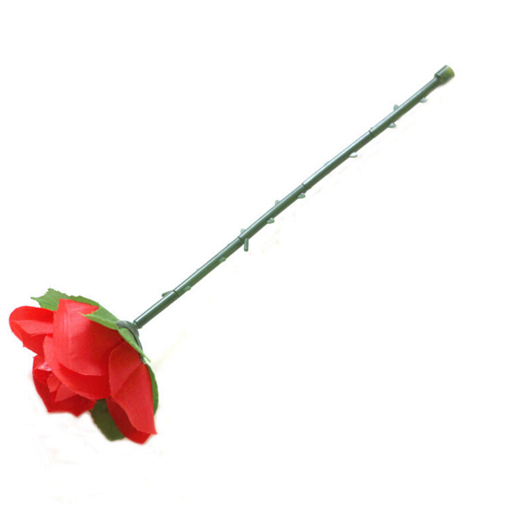 Folding Red Rose Magic Tricks Props Toys Romantic Surprise To Your Love.l8