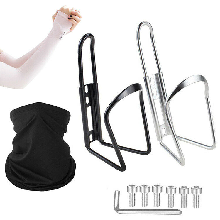 12Pcs/set Bike Bicycle Water Bottle Holder Cages and Outdoor Cycling Suit Kits