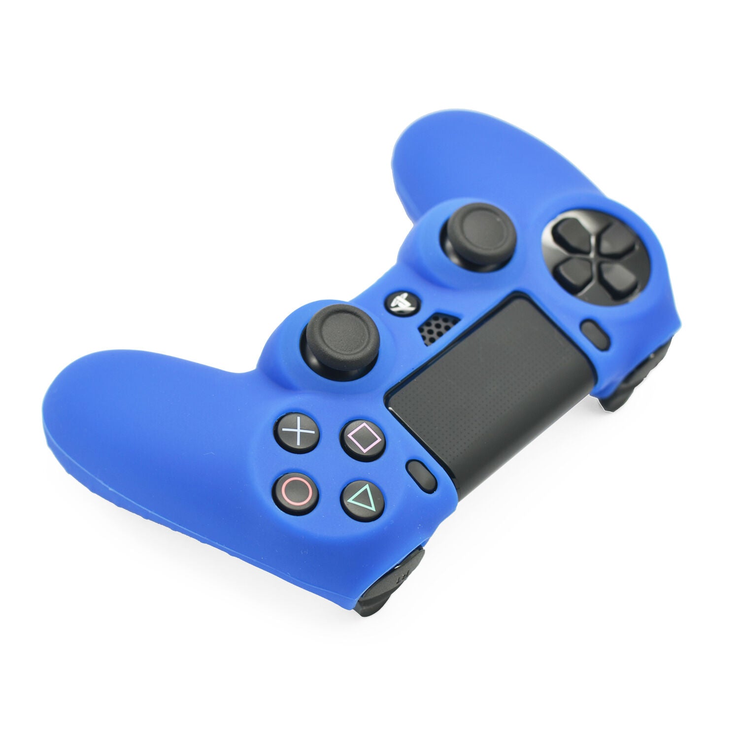 Silicone Rubber Soft Skin Gel Cover Case for Playstation 4 PS4 Controller BLUE