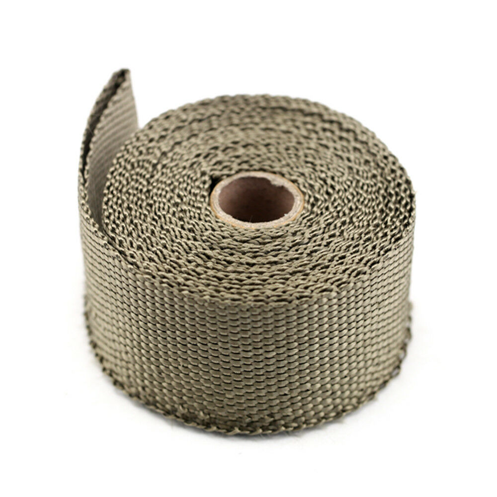 Exhaust Header Pipe Heat Wrap Insulation Shield Tape For SUZUKI DRZ400 DRZ400S/M