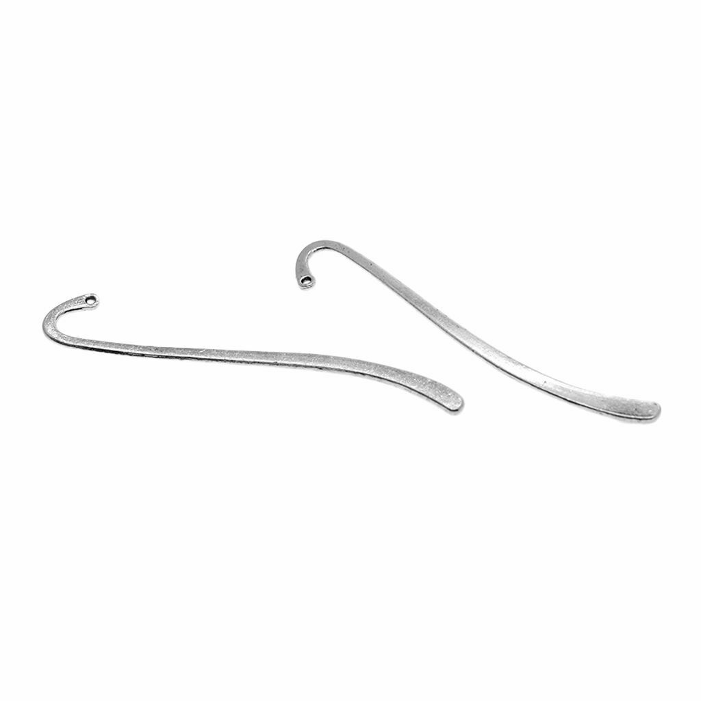 40 Pcs Flat Bookmarks Paper Bookmarks for Reading Jewellery Making Hanging Craft
