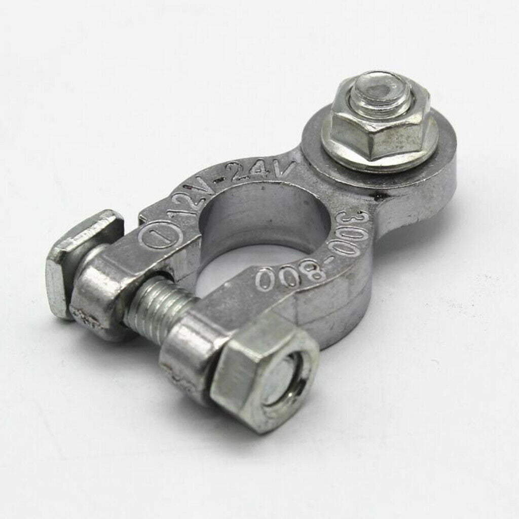 2pc 12V Battery Terminals Connectors Clamps Car Van Caravan Motorhome
