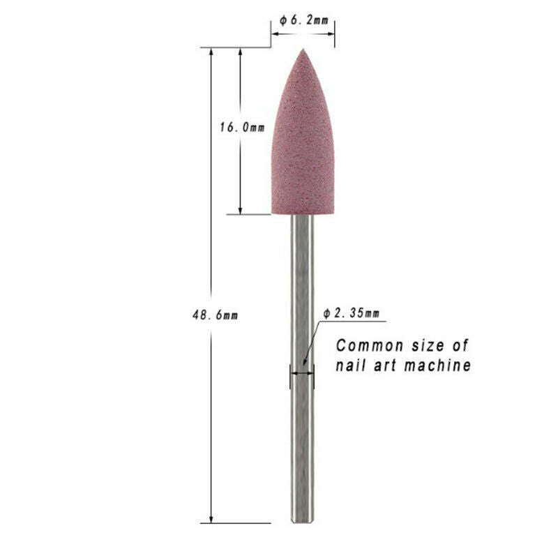 5pcs/set Nail Drill Bits Cuticle Manicure Machine Cutter Nail Art Polish ToolSJ