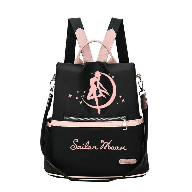 Sailor Moon Shoulders Bag Japan Anime Backpack Tsukino Usagi Casual Rucksack