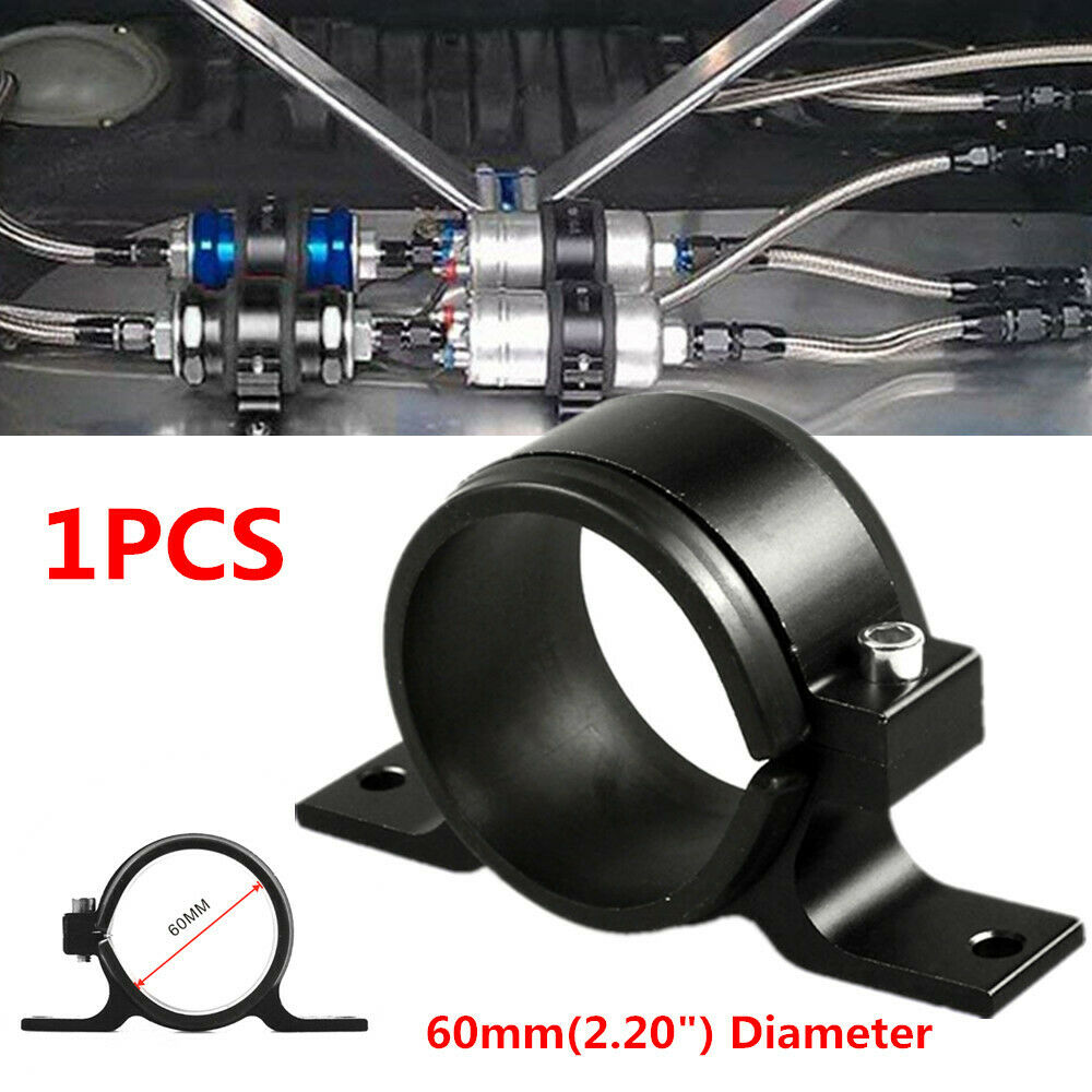 60mm Diameter Oil Fuel Pump Filter Bracket Mounting Clamp Holder Cradle w/ Screw