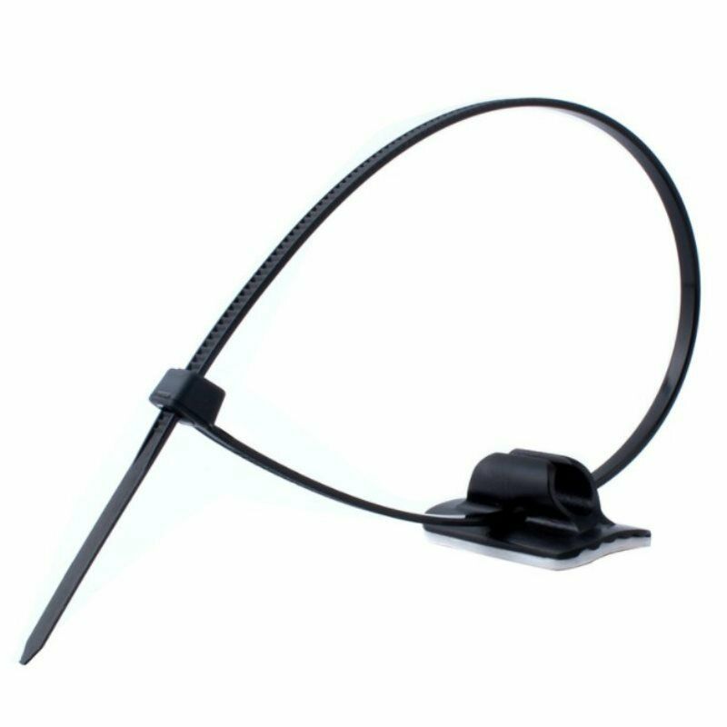 4pcs Bike Shifter Brake Ties Fixed Snap Clamp Oil Tubing Cable Buckle Lin.l8