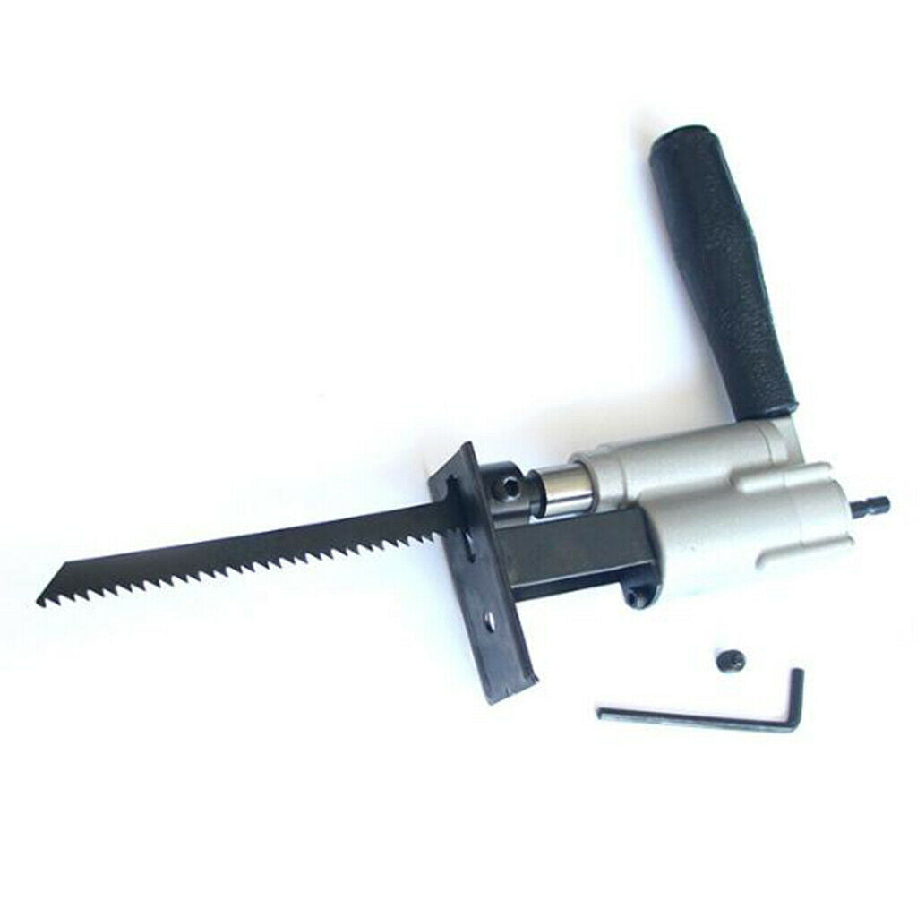 Multi-function Reciprocating Saw Attachment for Change Electric Drill Into