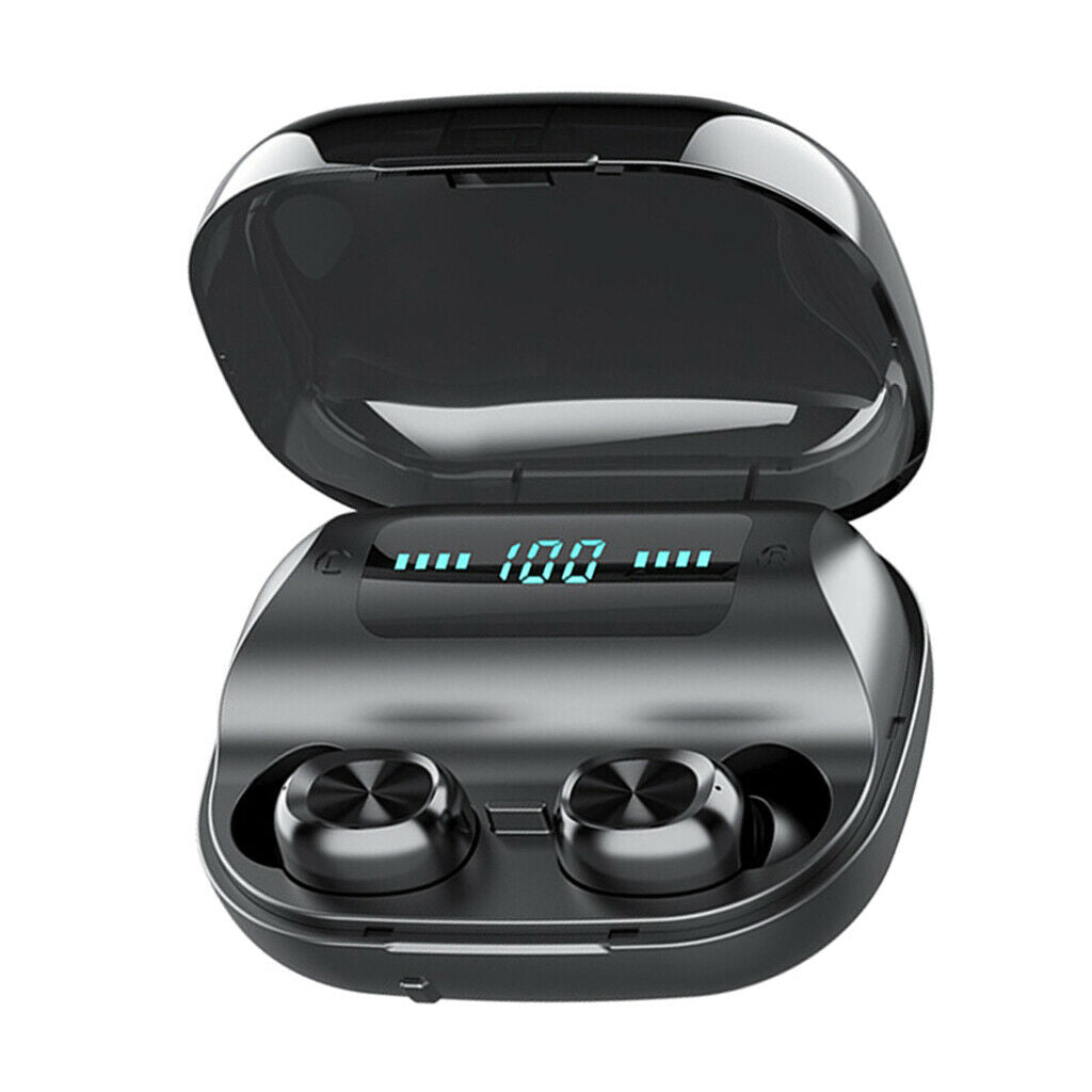 1x Bluetooth V5.0 Earphones Touch Control Wireless Eartips with Display
