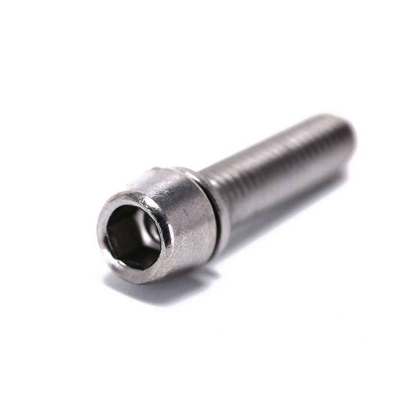 6pcs bicycle headset stem cap screw steel bicycle seat disc bolt m5 * 20.l8