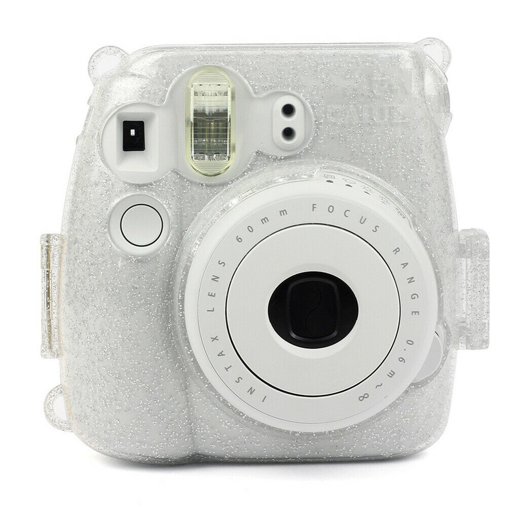 Camera Bag Crystal Protect Cover for Fuji Instax Mini 8/8+/9 Rhinestone Case